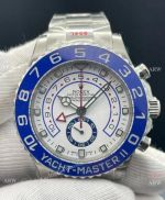 NEW! Swiss Copy Rolex Yacht master II 42MM GM Factory 4161 Chrono Watch Ss Blue Ceramic Bezel